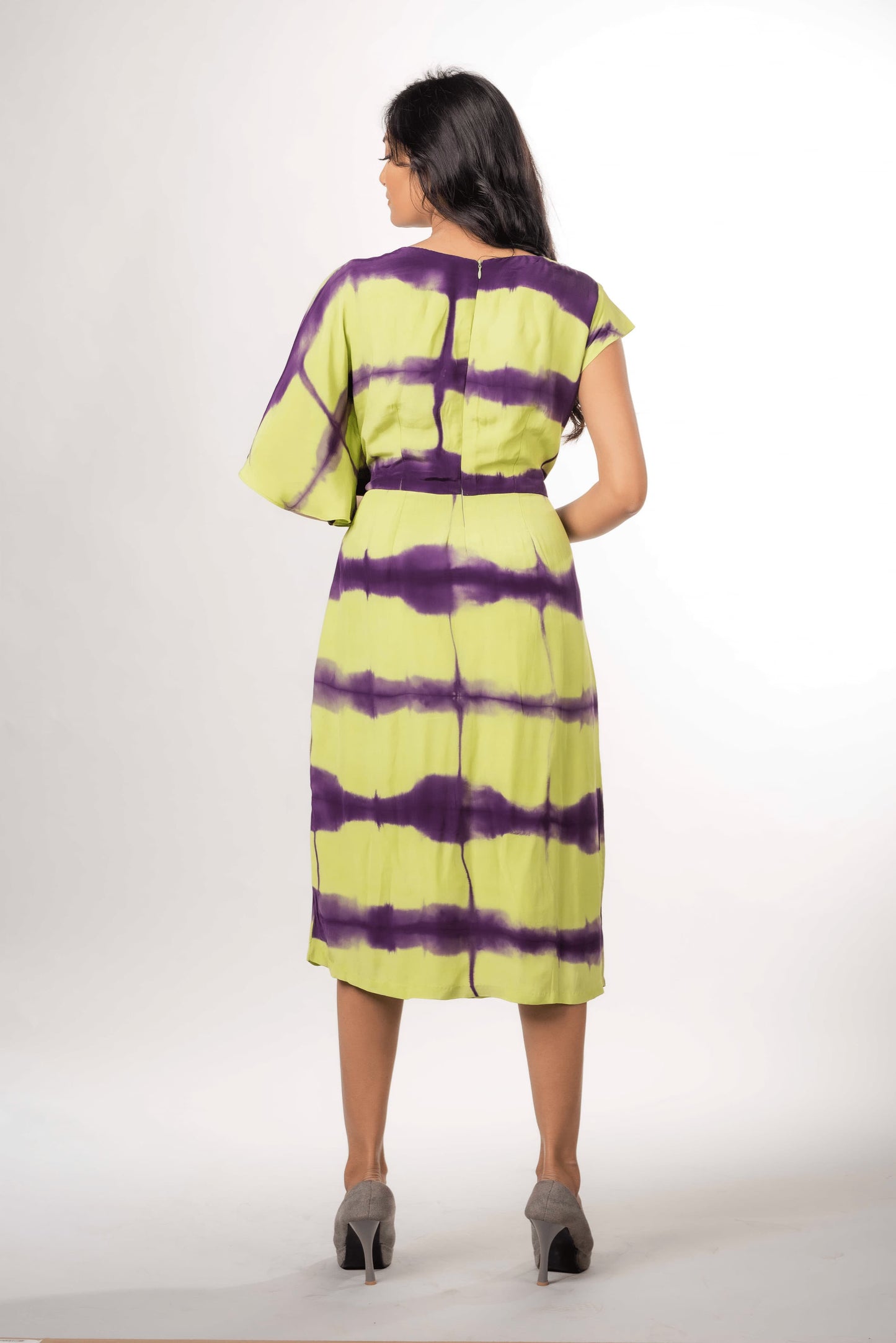Clamp Dye Dress