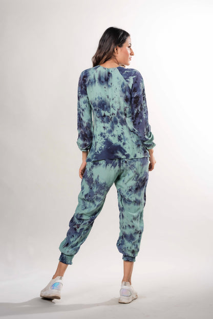 Ice Dye Jogger Set