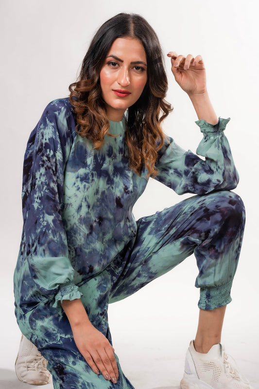 Ice Dye Jogger Set