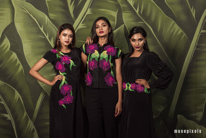 3D Indo-Western Silhouette